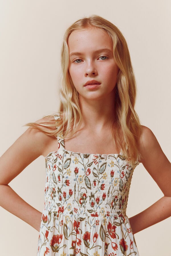 Springfield Kids La Graciosa dress beige