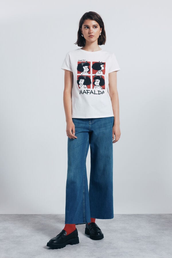 Springfield T-shirt "Mafalda" estampado
