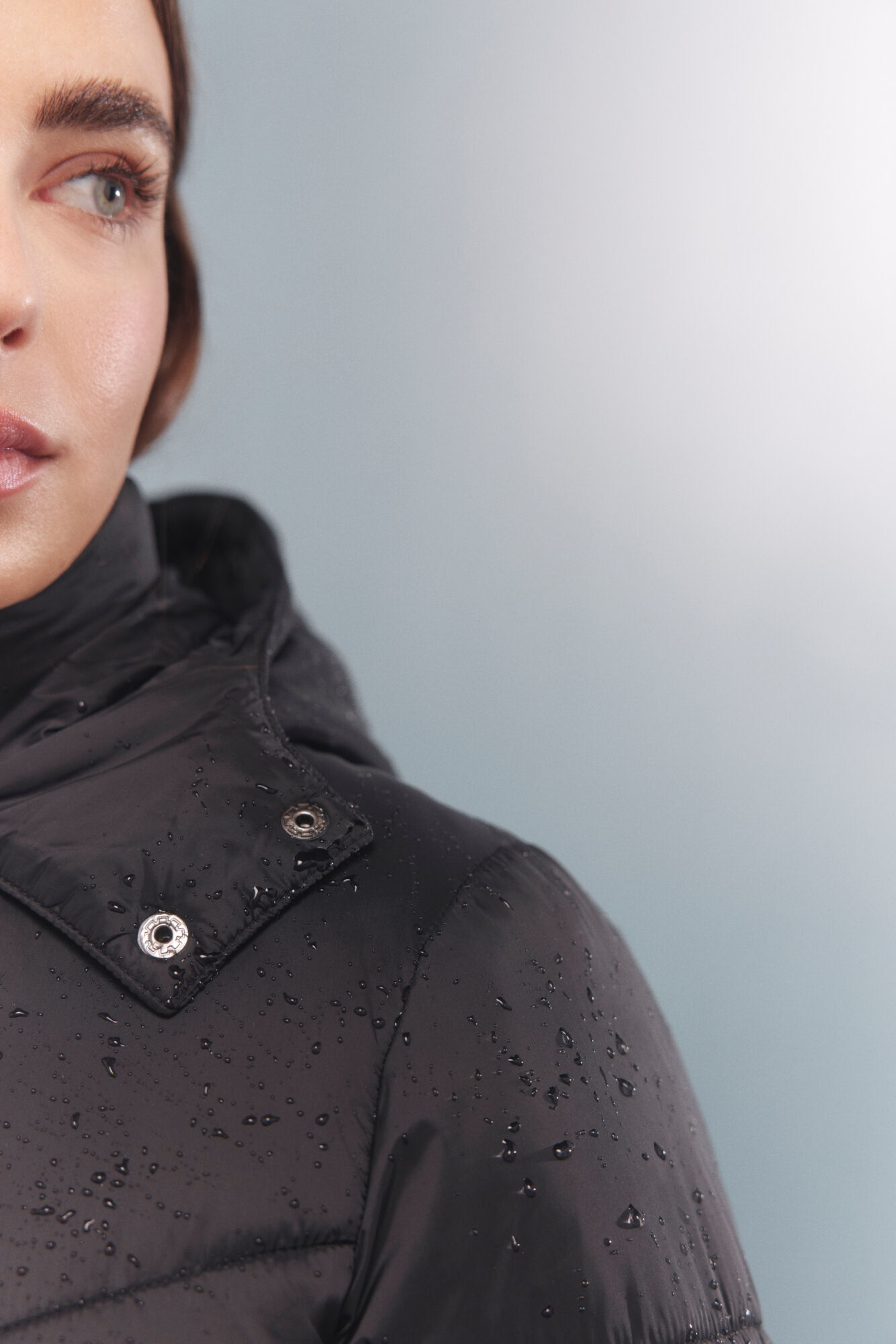 Springfield Chaqueta acolchada capucha pelo Sorona Aura