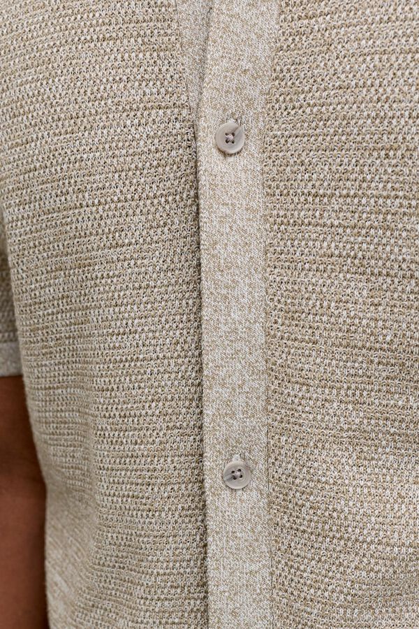 Jack & Jones Camisola de malha regular fit cinzento