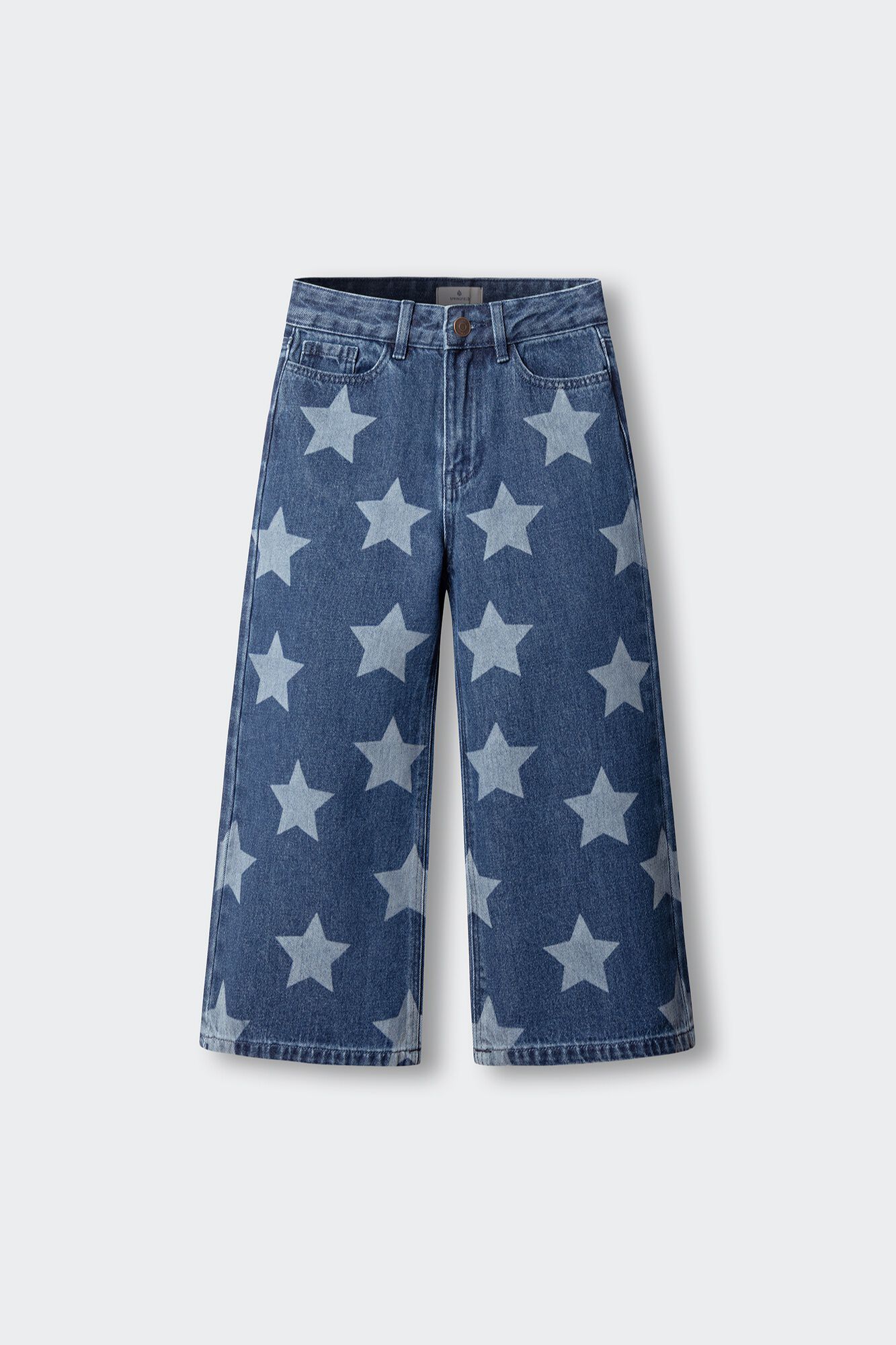 Springfield Kids Cal&ccedil;as culotte de ganga com estrelas para menina