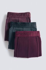 Springfield Pack 3 boxers estampado