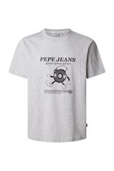 Pepe Jeans Camiseta Perkins cinzento