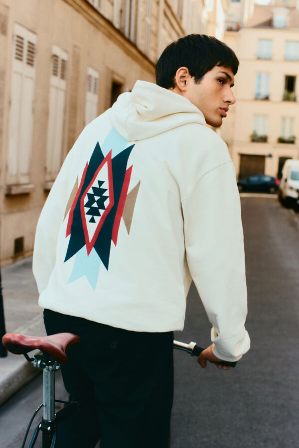 Springfield Sweatshirt com capuz Capuz branco