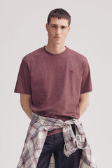 Springfield T-shirt colorida com microriscas estampado