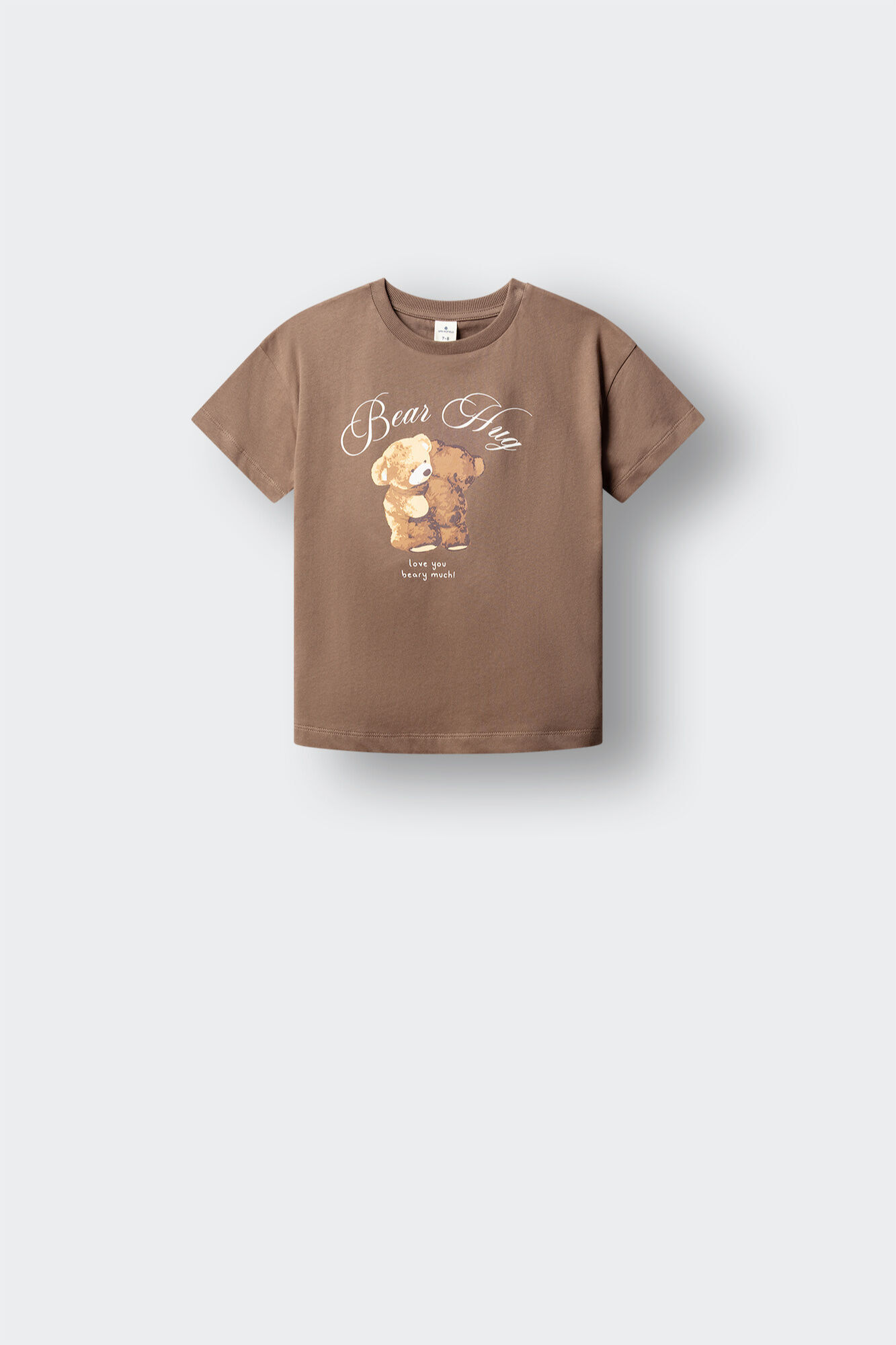 Springfield Kids T-shirt de manga curta "Bear Hug" menina