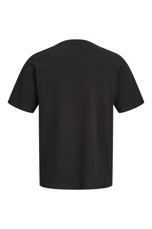 Jack & Jones PLUS Logo short sleeve T-shirt black