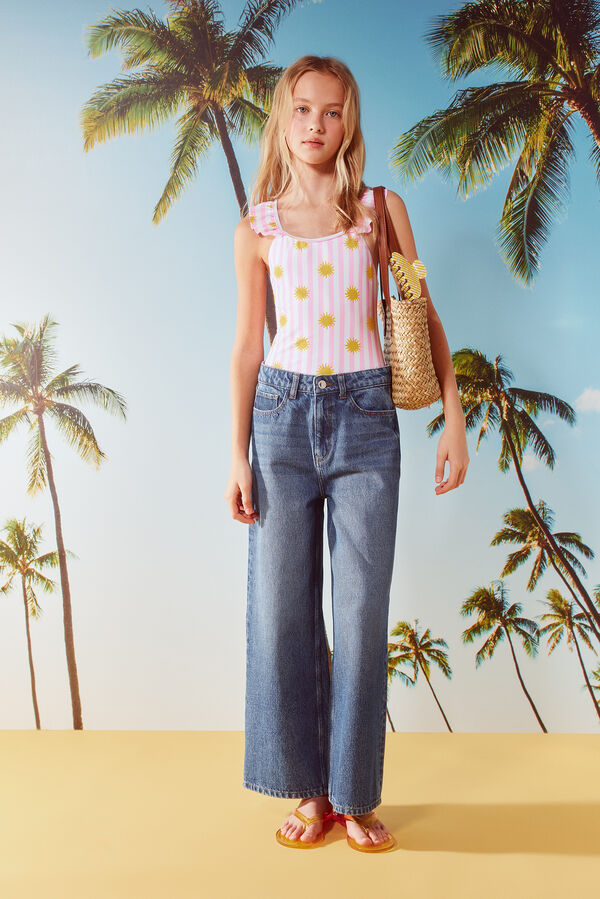 Springfield Kids Fato de banho de sol menina rosa