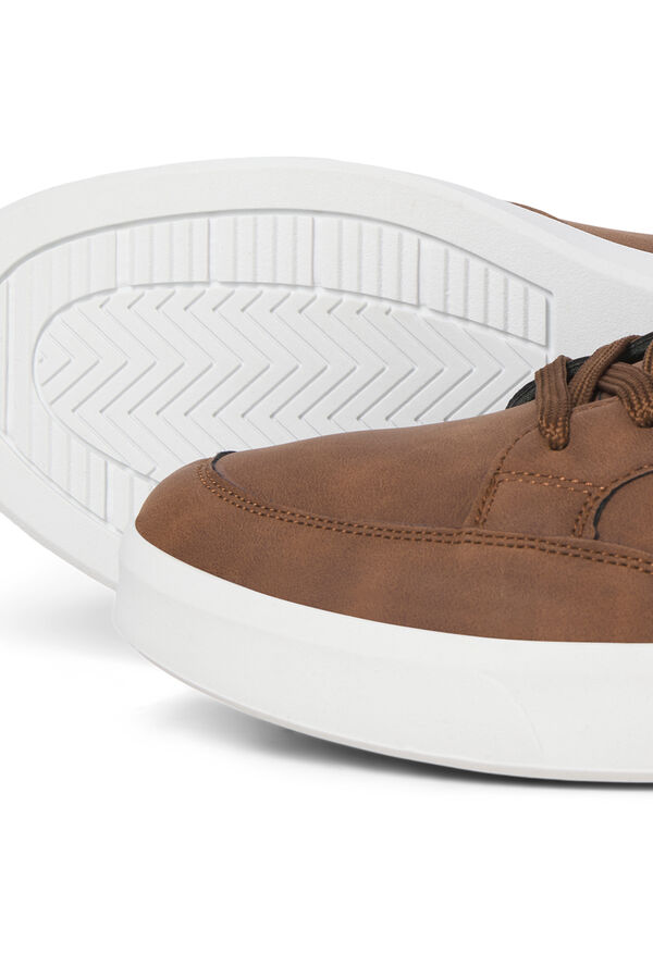 Jack & Jones Sneakers casuais com sola de borracha cru