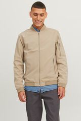 Jack & Jones Blus&atilde;o bomber reciclado azul