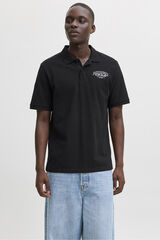 Jack & Jones Polo regular fit negro