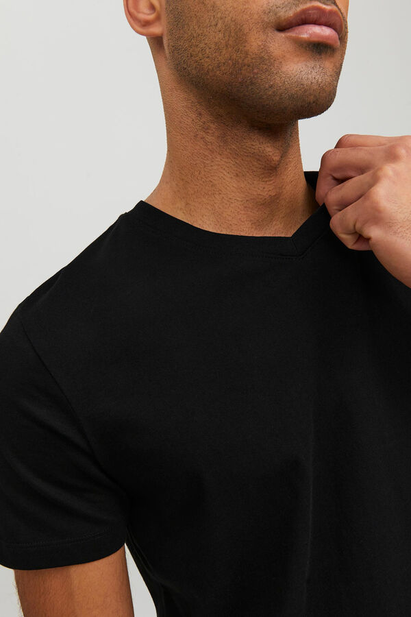 Jack & Jones Camiseta fit estándar negro