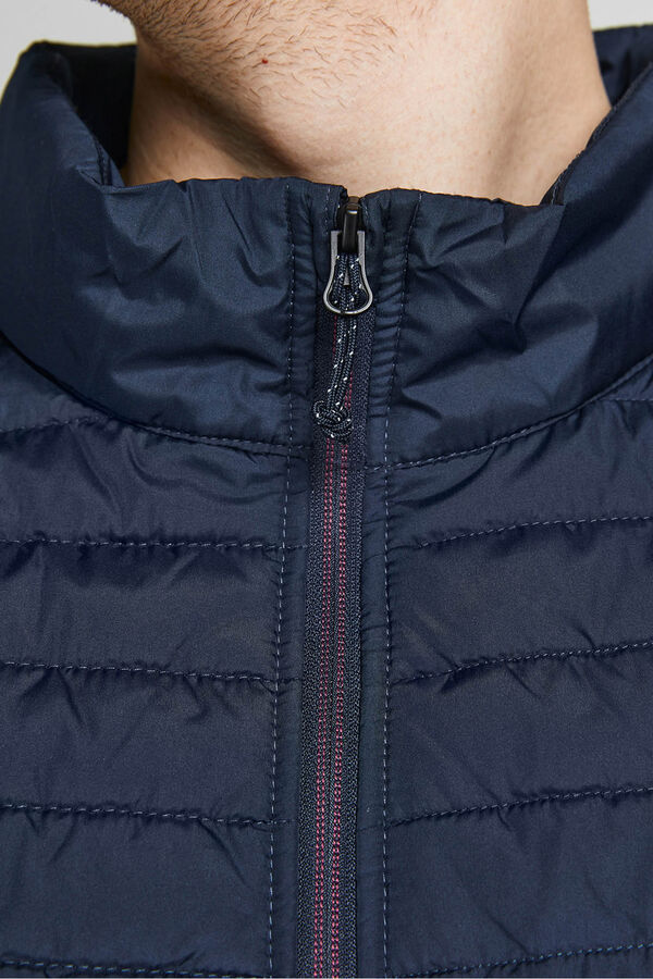 Jack & Jones PLUS Colete acolchoado leve PLUS azul