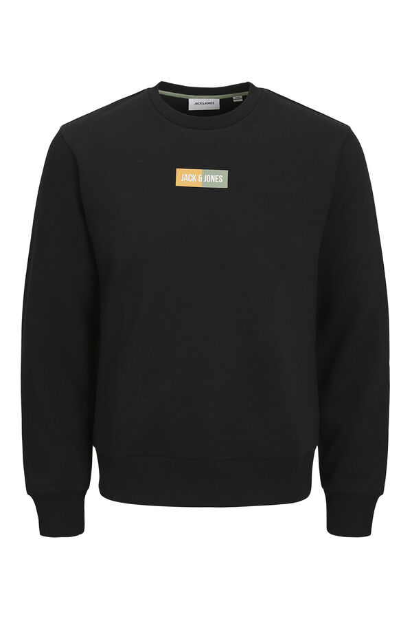 Jack & Jones Sudadera regular fit negro