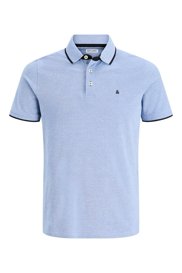 Jack & Jones Polo de algod&oacute;n b&aacute;sico azul