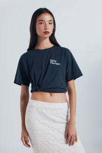 Springfield Costas da camiseta gráfica