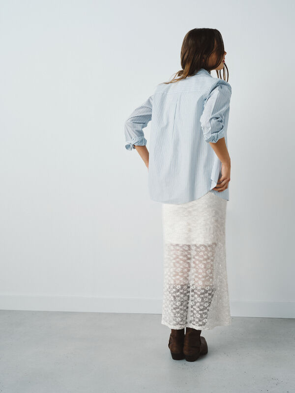 High Spirits Saia de sonho bege