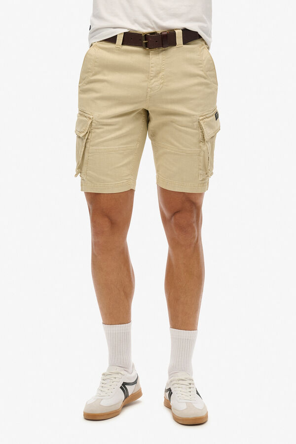 Superdry Bermudas militares básicas bege