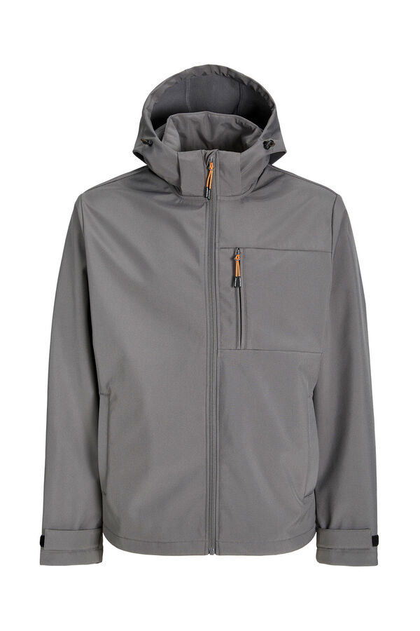 Jack & Jones Casaco impermeável casual cinzento