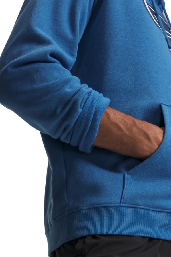 Under Armour Sweatshirt com capuz e logo azul