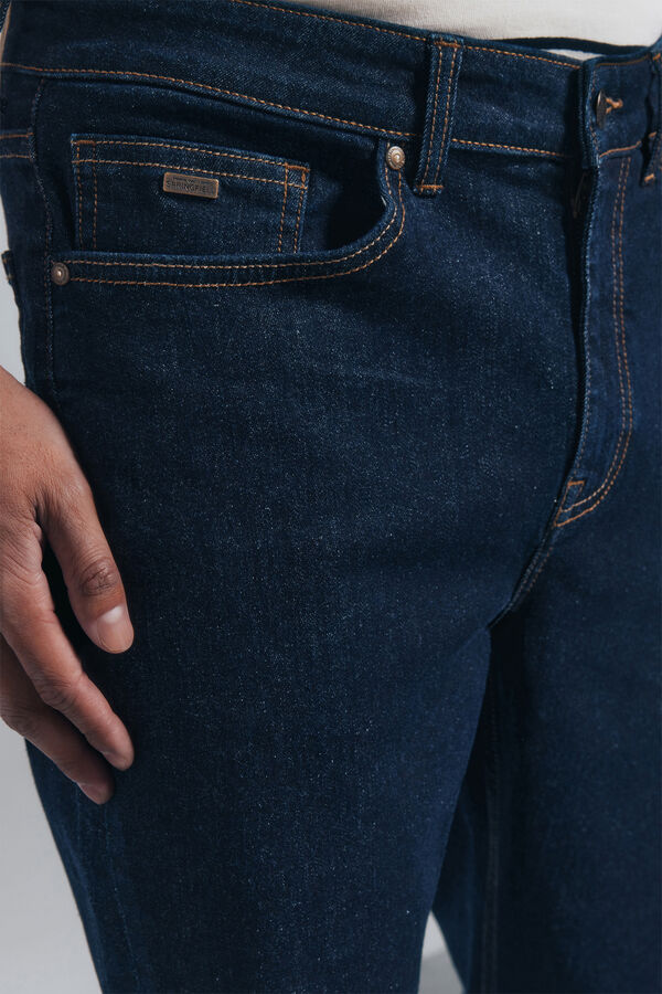 Springfield Jeans slim fit desbotado azul