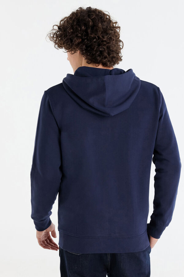 Lois Sweatshirt capuz azul