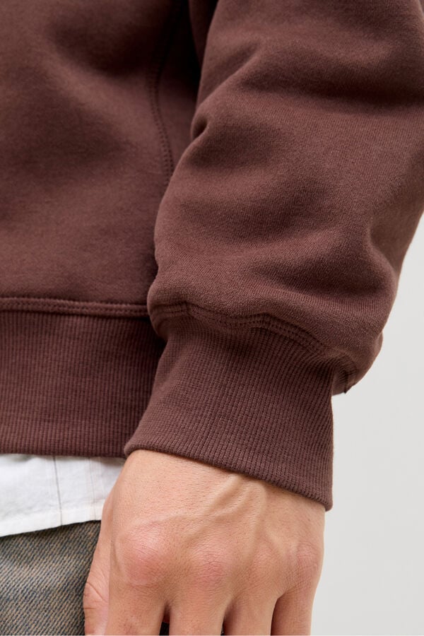 Jack & Jones Fecho-Éclair com gola estampado