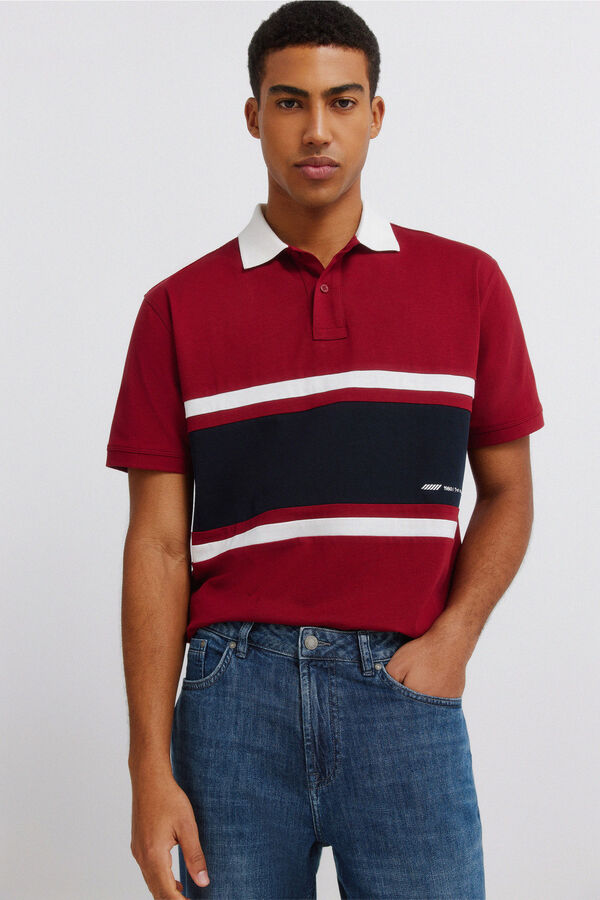 Springfield Jeans ultraleve lavagem escura slim fit azul