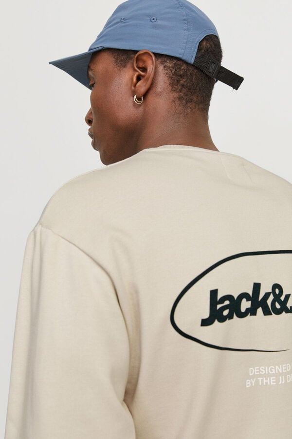 Jack & Jones Sweatshirt do Clube 1990  cinzento