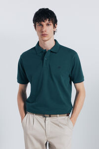 Springfield Polo piqué fantasía cuello tipping regular fit