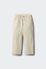Springfield Kids Calças chino linho rapaz branco