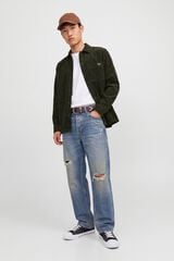 Jack & Jones Sobrecamisa 100% algod&atilde;o verde