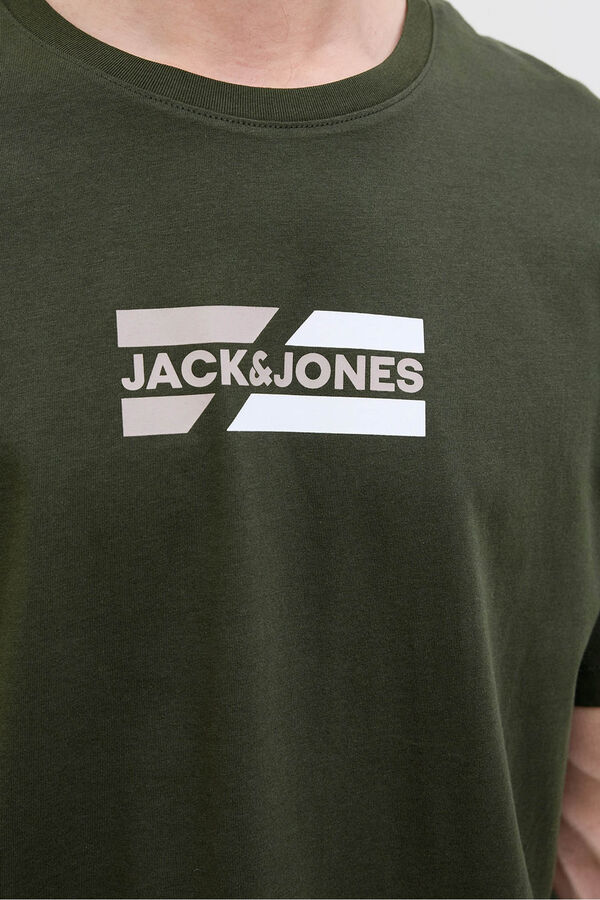 Jack & Jones T-shirt regular fit verde
