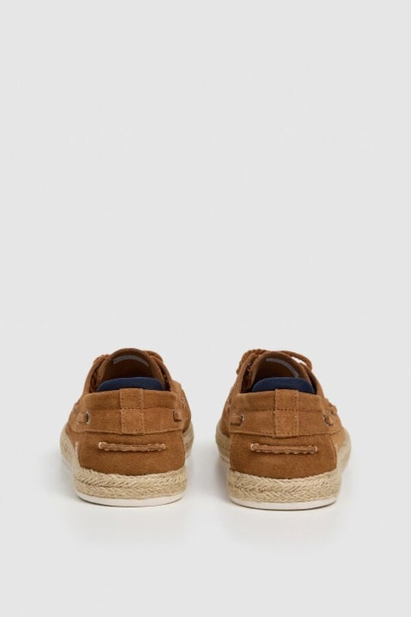 Pepe Jeans Suede espadrille shoes mink