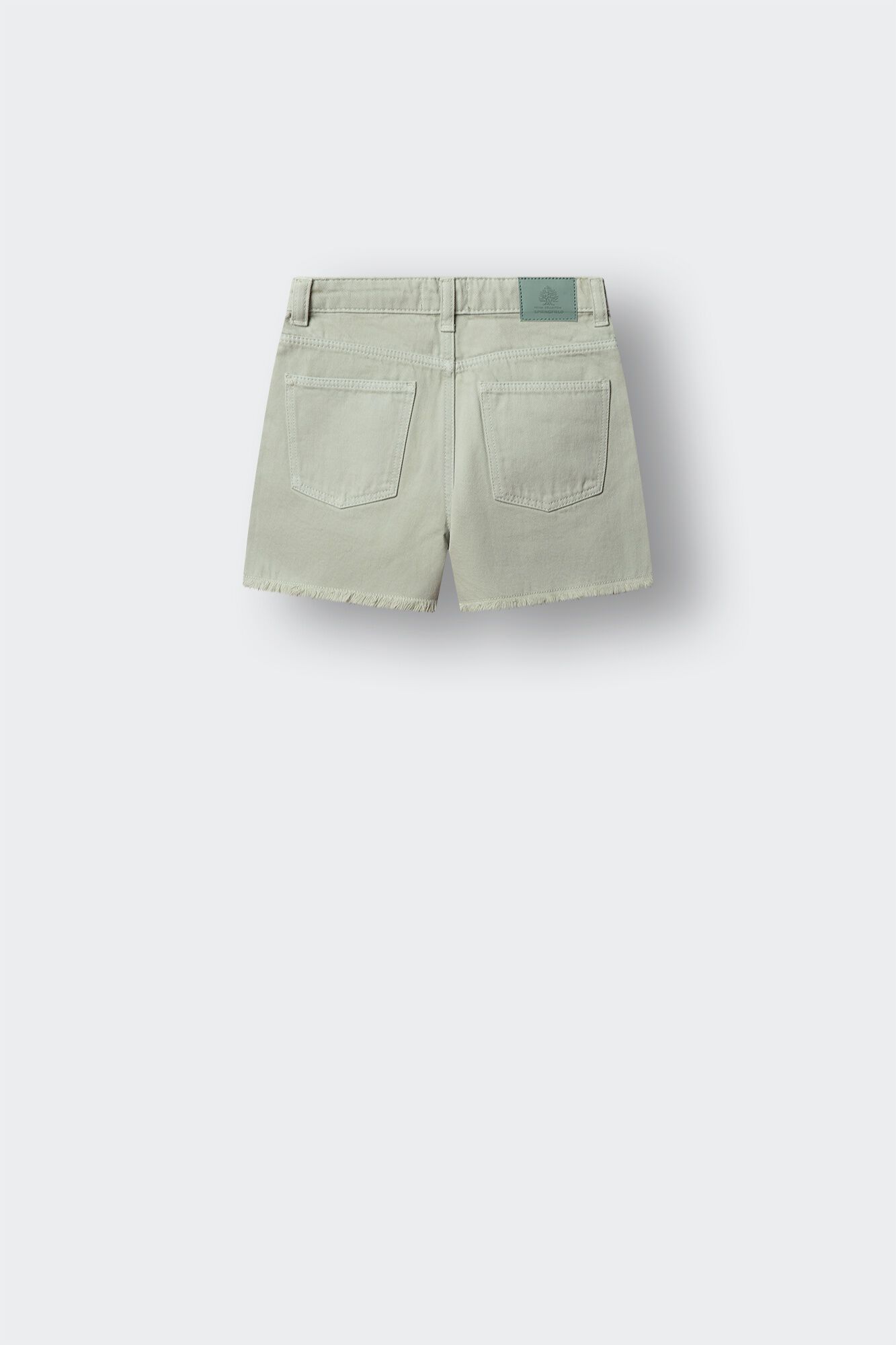 Springfield Kids Short sarga bordado flores ni&ntilde;a