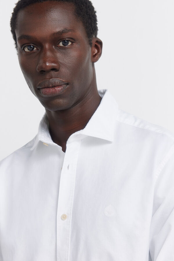 Springfield Camisa Oxford leve branco