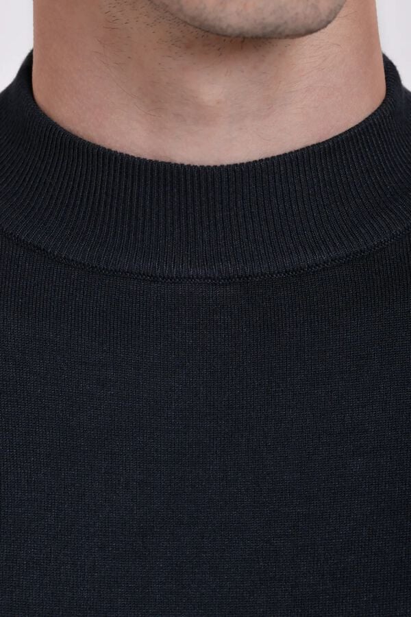 JVZ Camisola de gola Perkins azul