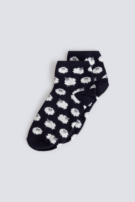 Calcetines cortos ovejitas