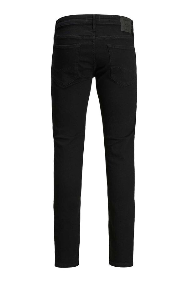 Springfield Slim fit tapered jeans noir