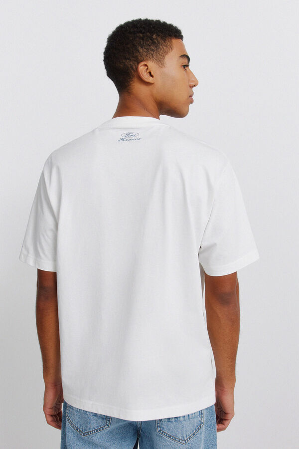 Springfield T-shirt Ford Bronco 1980 branco