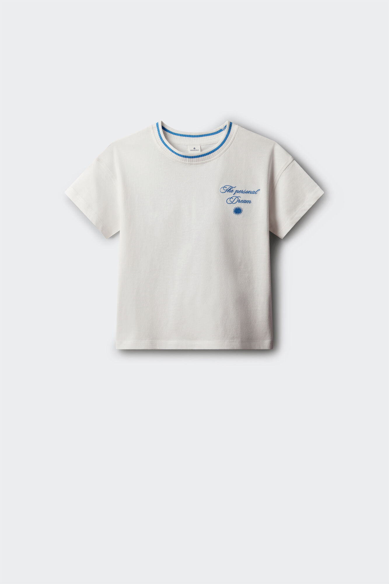 Springfield Kids T-shirt rebel manga curta para menina