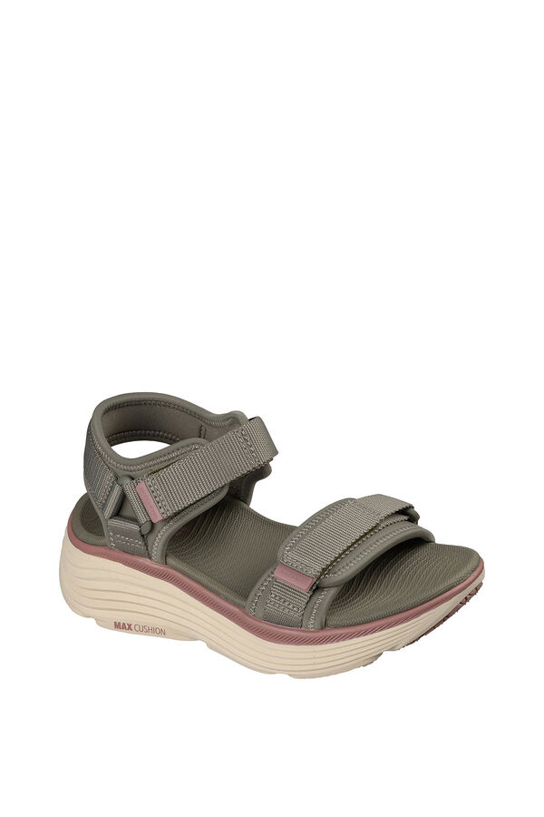 Skechers Sand&aacute;lias Max Cushioning Miranda bege