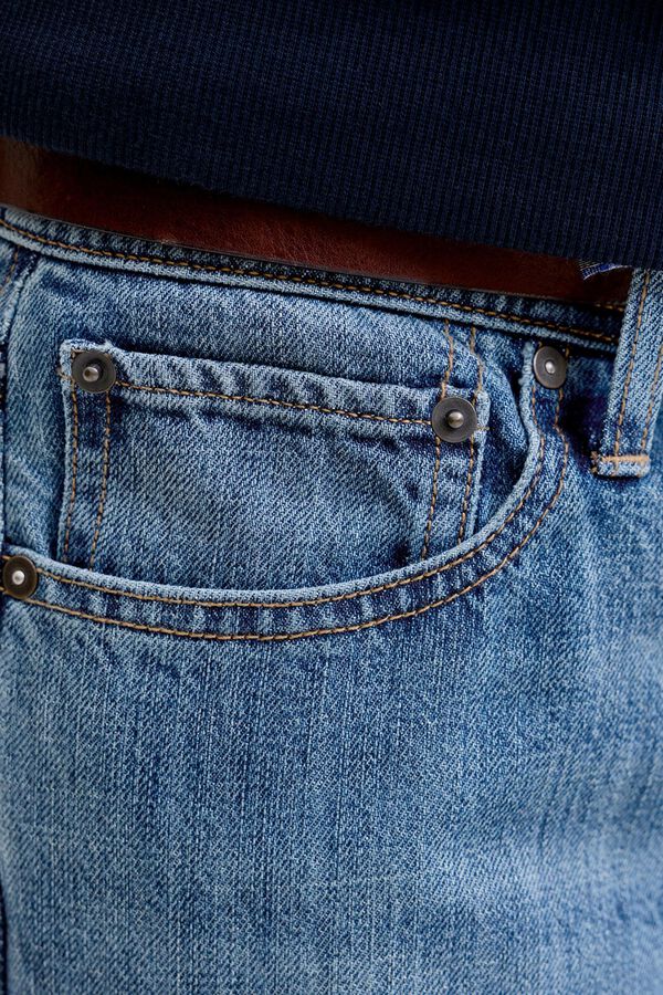 Jack & Jones Vaquero loose tiro alto azul