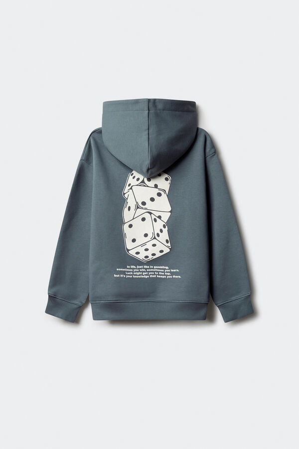 Springfield Kids Sweatshirt Capuz para meninos azul