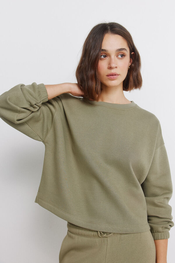 Springfield Sweatshirt lisa Caqui escuro