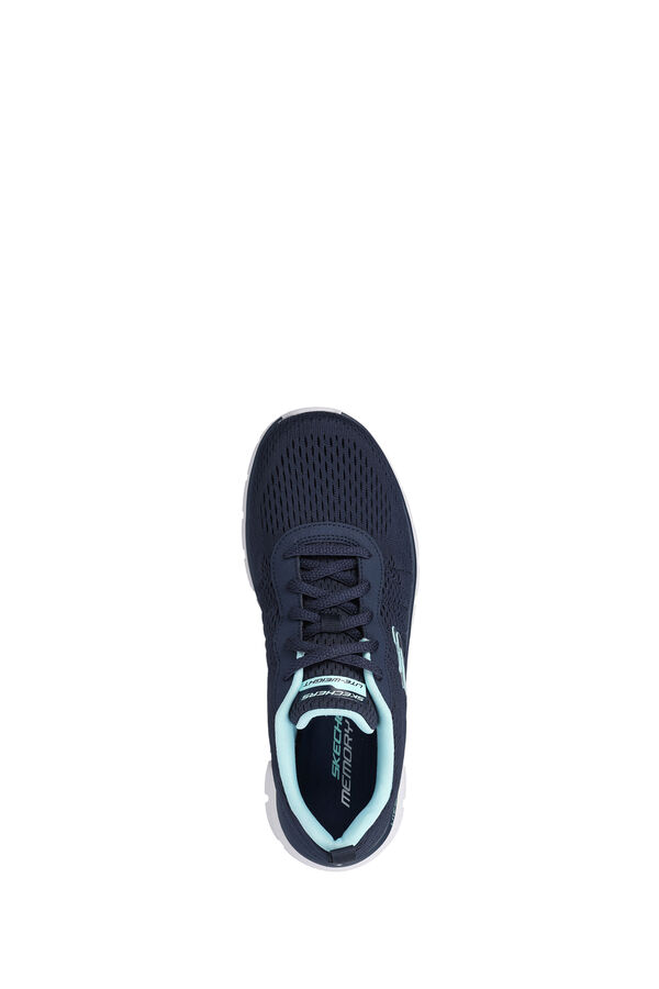 Skechers Chinelos de quarto Track estampado