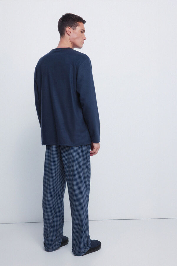 Springfield Conjunto de pijama comprido azul quente azul