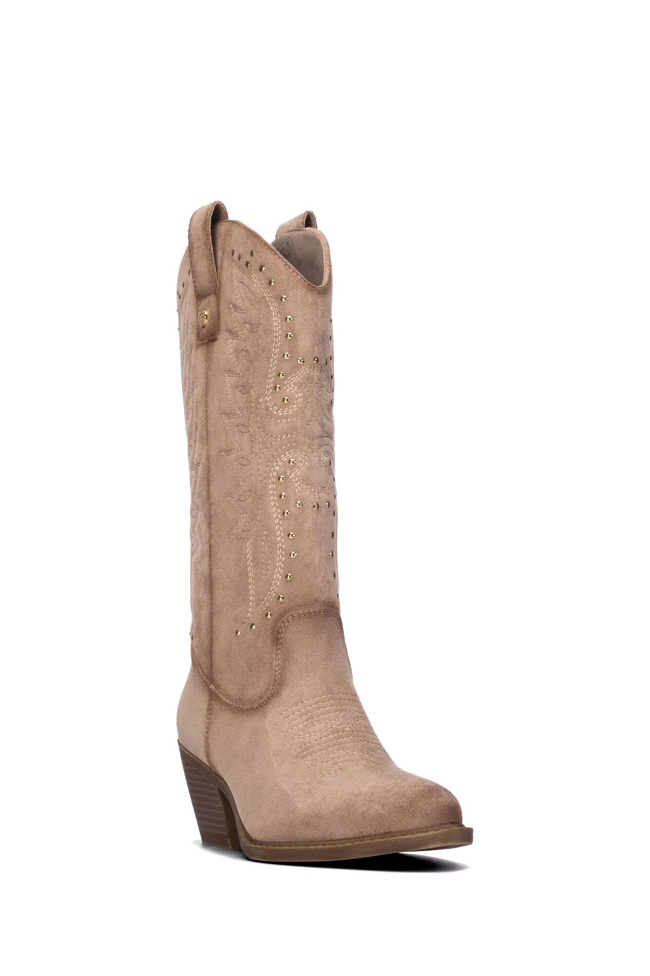XTI Botas cowboy de salto com tachas