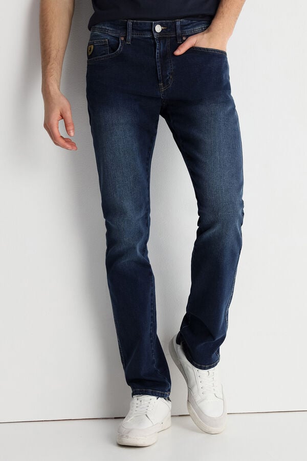 Lois Calça jeans azul escuro médio azul