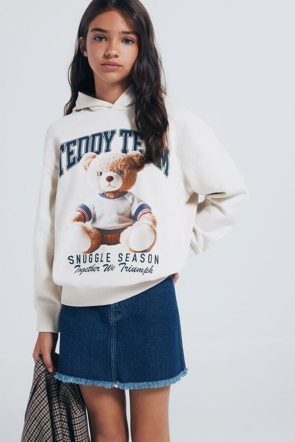 Springfield Kids Saia denim menina azul